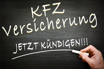 KFZ Versicherung jetzt kündigen