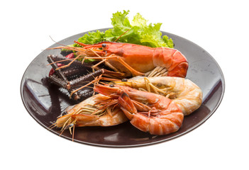 Giant Freshwater Prawn and king prawns