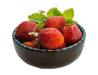 Ripe strawberry