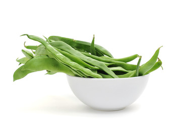 green bean pods