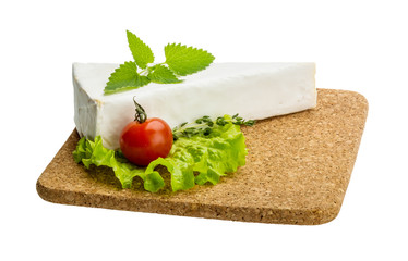 Brie cheese with thyme