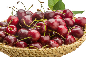 Sweet ripe cherry