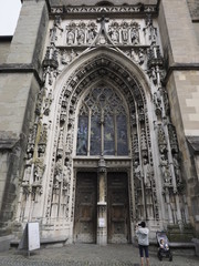 Obraz premium Catedral de Lausanne en Suiza