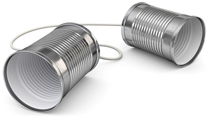 Büchsentelefon Version 1