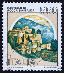 Postage stamp Italy 1984 Rocca Sinibalda Castle