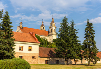 Fototapeta na wymiar Church of Saint Raphael in Vilnius, Lithuania