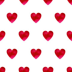 Red hearts