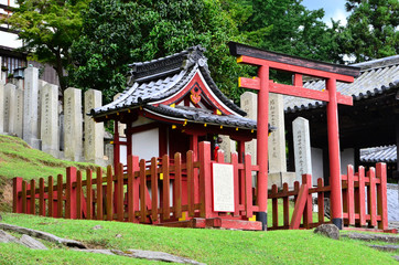 temple à Nara au Japon