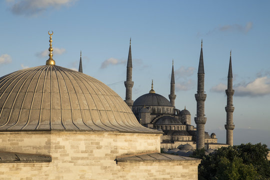 Blue Mosque (Sultanahmet Camii) in Istanbul, Turkey