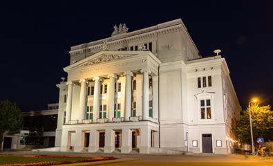 Latvian National Opera in Riga
