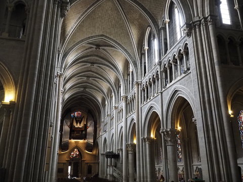 Catedral de Lausanne en Suiza