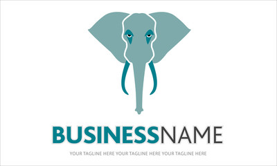 logo elefante, elefante, natura, pensante, forza, potenza