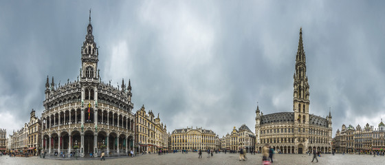 The Grand Place in Brussels, Belgium.