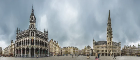 Papier Peint photo autocollant Bruxelles The Grand Place in Brussels, Belgium.