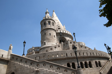 Fishermens Bastion in Budapest Hungary