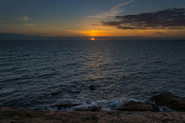 Fototapeta na wymiar Sunset seascape