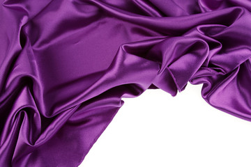 Purple silk