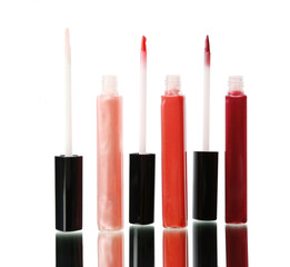 Obraz premium Beautiful lip glosses, close-up