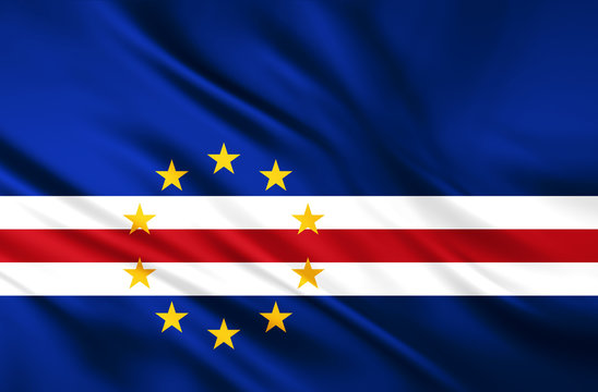 The National Flag of Cape Verde