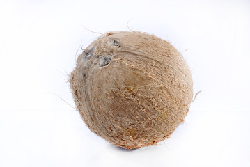 coconut isolated on white