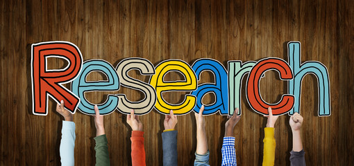 Research Word Concepts Isolated on Background