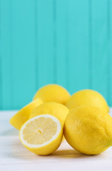 Fresh lemons