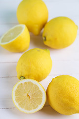 Fresh lemons