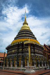 Fototapeta premium Wat prathad lampang luang in Lampang,Thailand