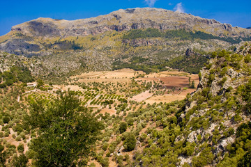Fototapeta na wymiar Serra de Tramuntana - Mountains Range on Mallorca
