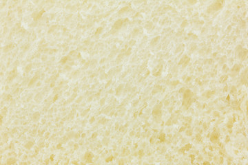 Close up of texture white bread