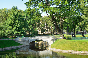 Михайловский сад в Санкт-Петербурге