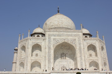 Fototapeta na wymiar The Taj Mahal, Agra, India