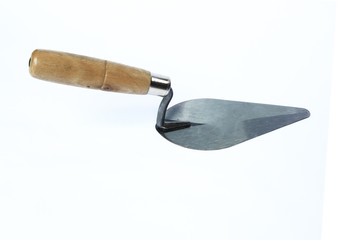 Old steel trowel