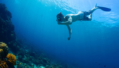 Free diver