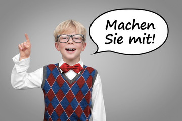 Machen Sie mit!