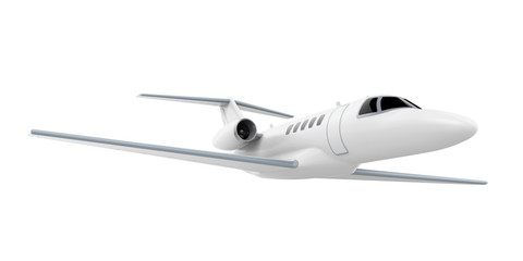 Airplane Jet Isolated