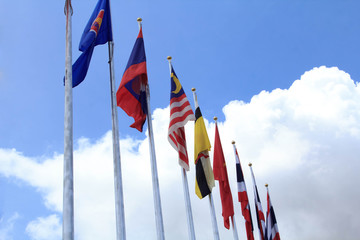 Flag of ASEAN.