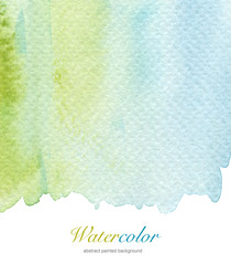 Obraz premium Abstract acrylic and watercolor painted background.Paper texture