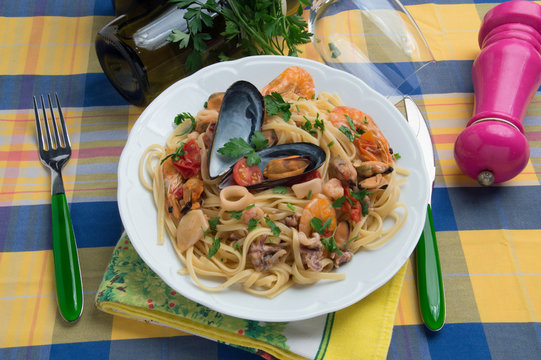 Linguine allo scoglio
