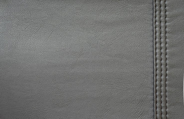 gray leather background or texture