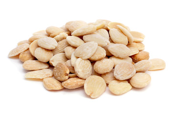 roasted and salted shelled almonds