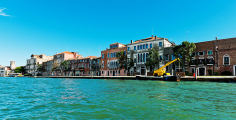 Fototapeta premium Grand canal view. Venice, Italy.
