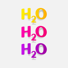 realistic design element: water