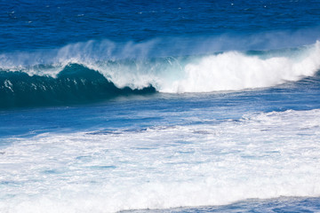 Fototapeta premium niebieska fala