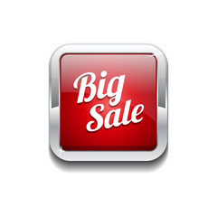 Big Sale Glossy Shiny Rounded Rectangular Vector Button