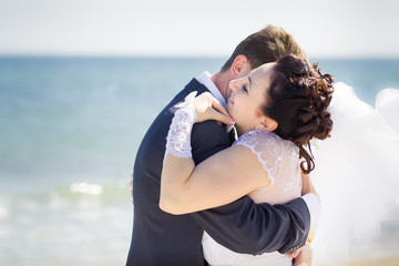 beautiful wedding couple