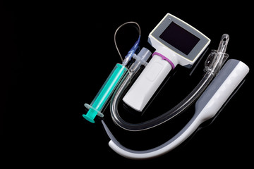 Video laryngoscope and cuffed endotracheal tube