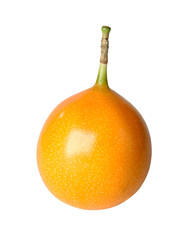 Tropical fruit isolated against white.