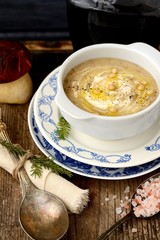 autumn mushroom soup
