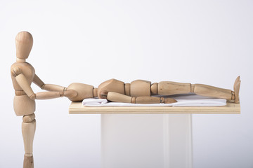 Schläfenmassage